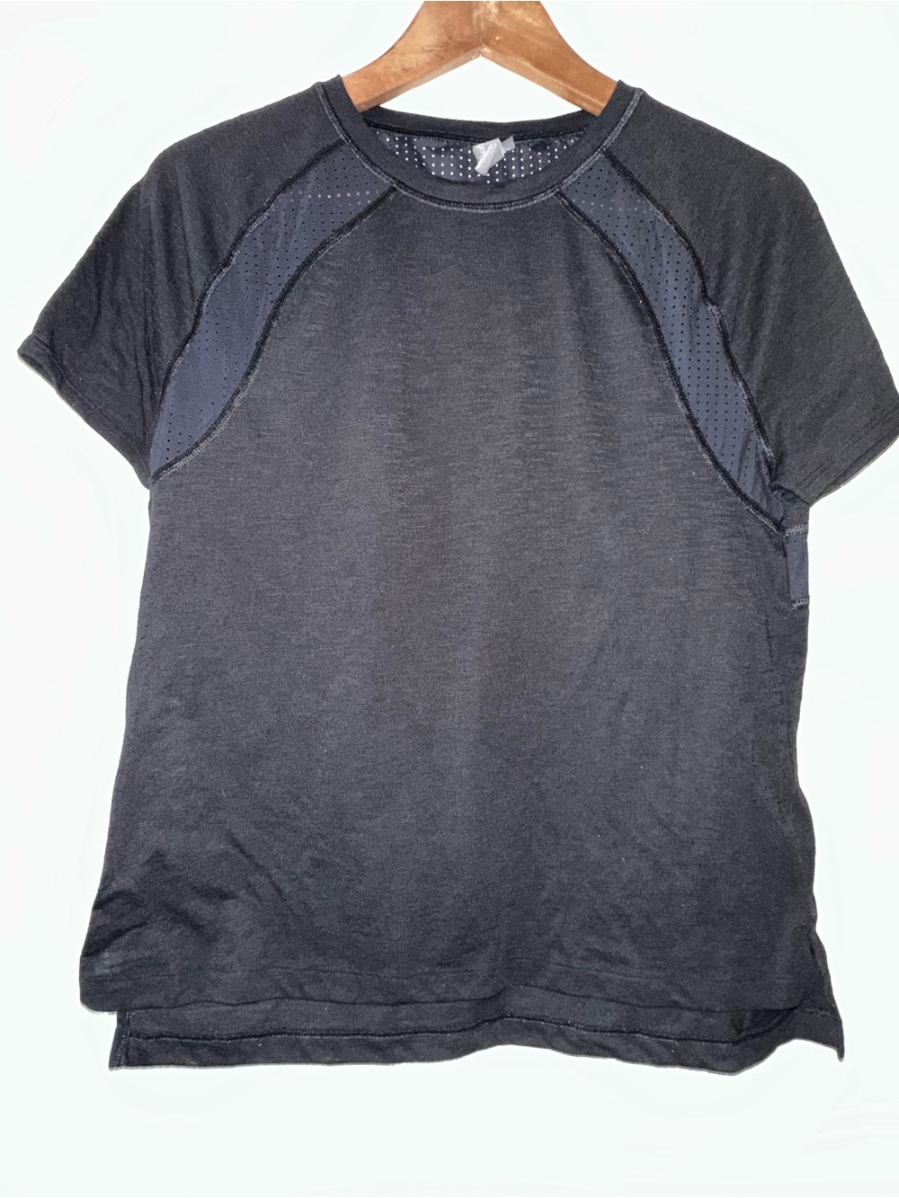 Sweaty Betty Mesh Tee Black Size Medium